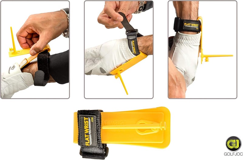 GolfJOC Power Lag Pro and Flat Wrist Pro Golf Swing Training Aids for Improved Chipping and Full Swing - Image 5